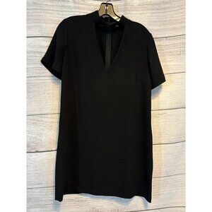 Zara Little Black Keyhole Dress Size S
